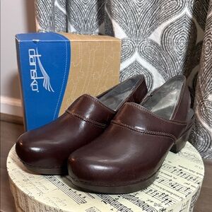 Dansko Professional Leather Slingback Clogs SZ EU41/ US 10